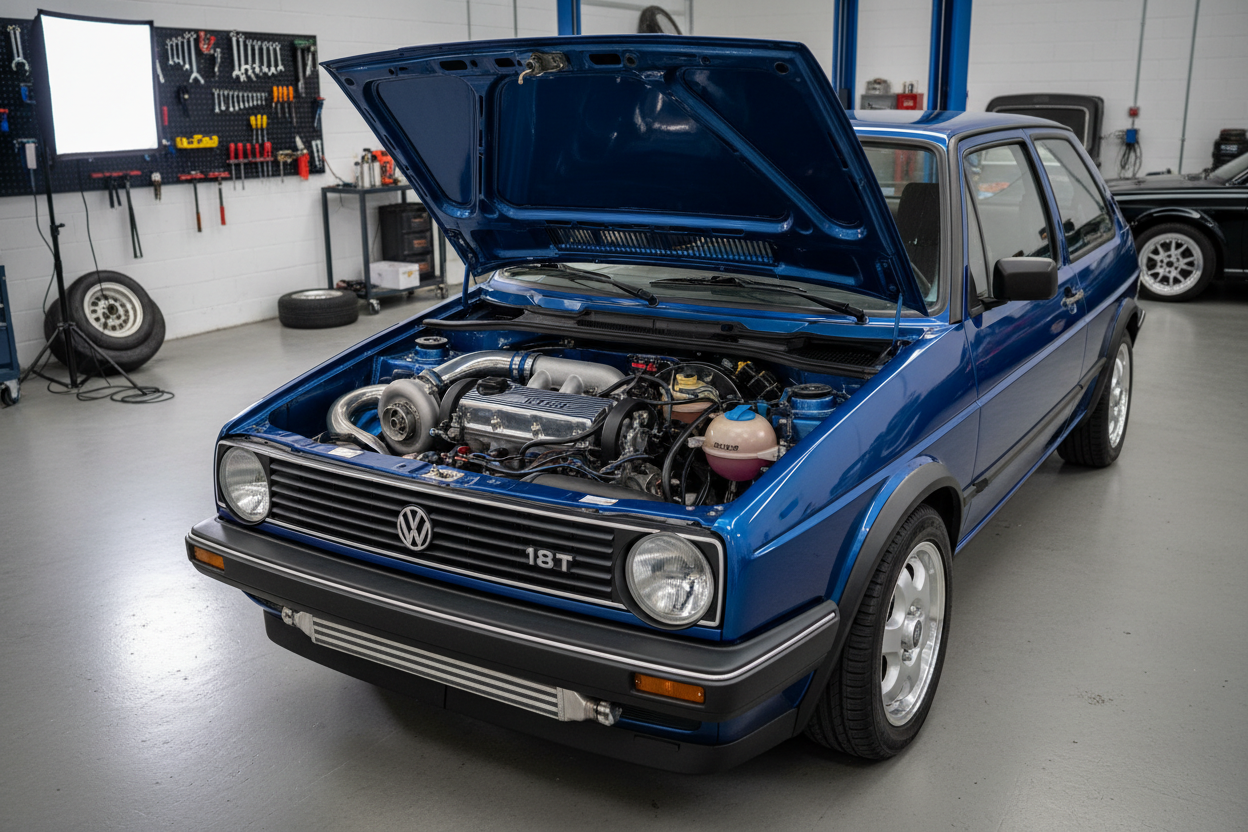 Golf MK2 con motor 1.8T